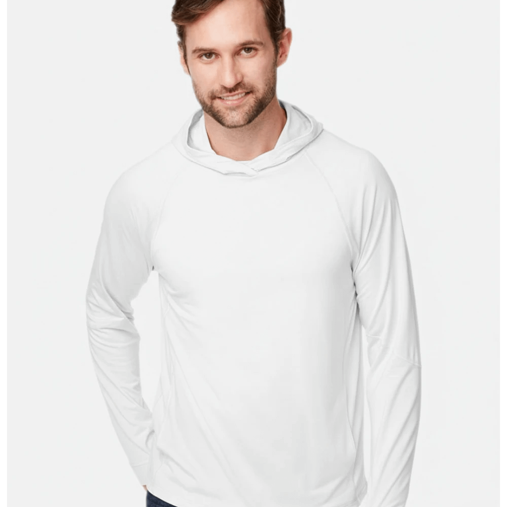 Unisex JAQ Stretch Performance Hooded Long Sleeve T-Shirt - NE105