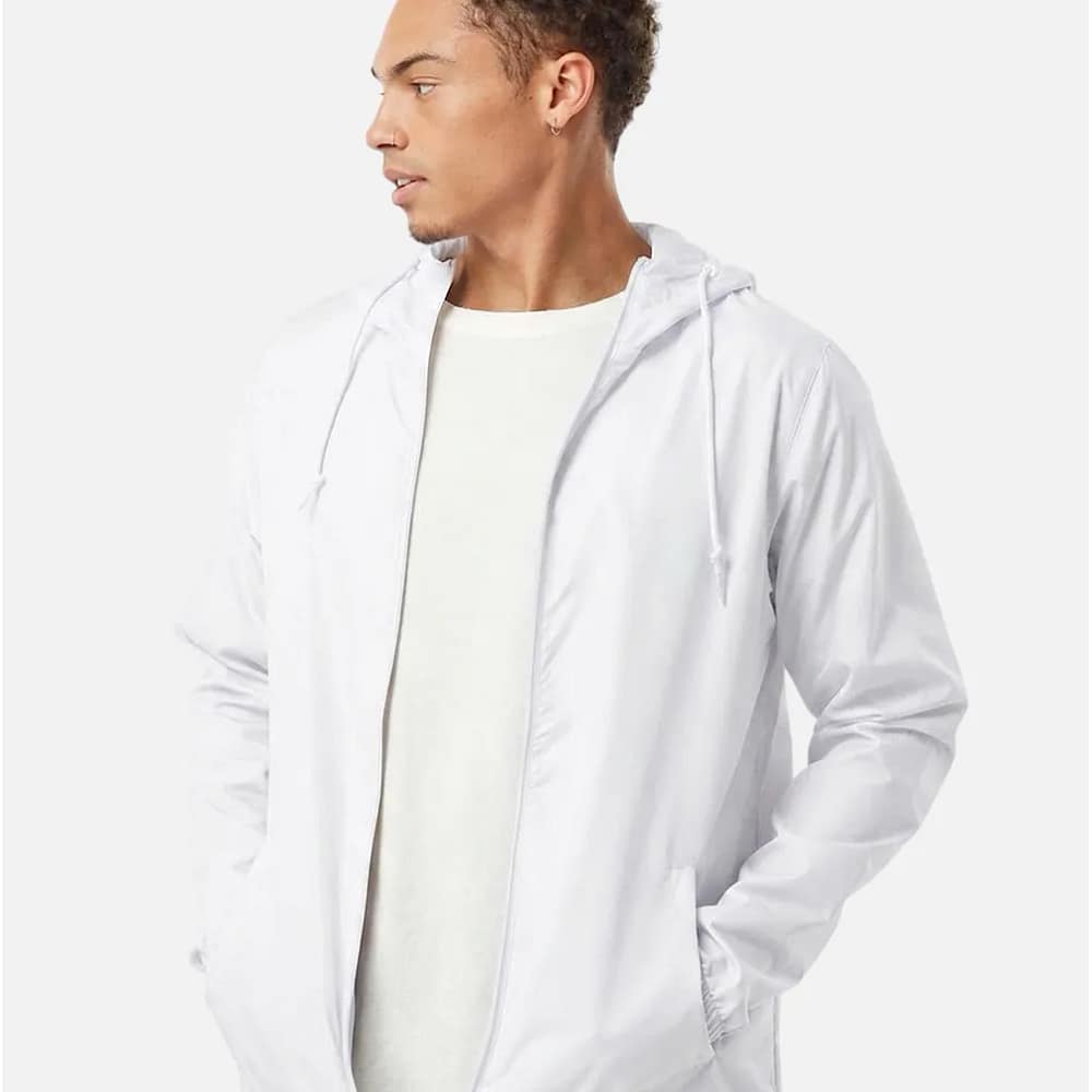 Men's Lightweight Windbreaker Full-Zip Jacket - EXP54LWZ