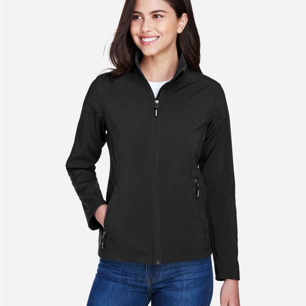 Women's Cruise Two-Layer Fleece Bonded Soft Shell Jacket - 78184