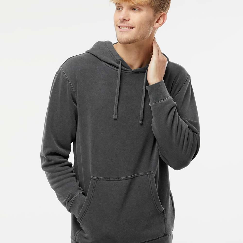 Unisex Midweight Pigment-Dyed Hooded Sweatshirt - PRM4500