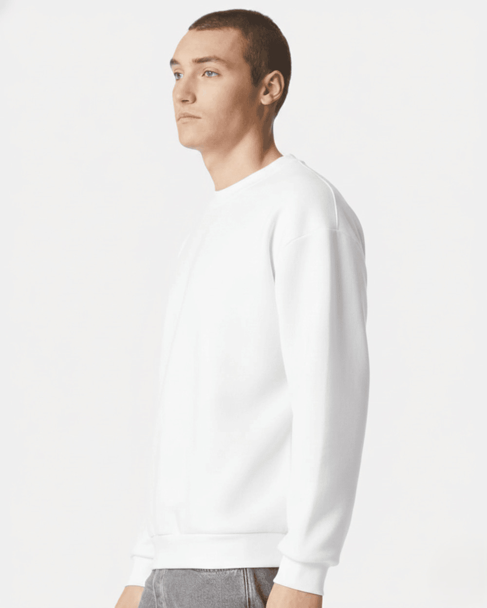 Unisex ReFlex Fleece Crewneck Sweatshirt - RF496 - Image 2