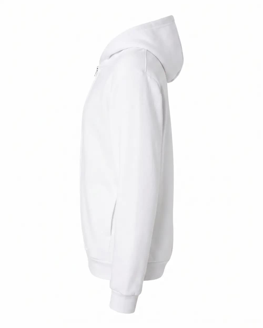 Unisex ReFlex Fleece Full-Zip Hoodie Sweatshirt - RF497 - Image 5