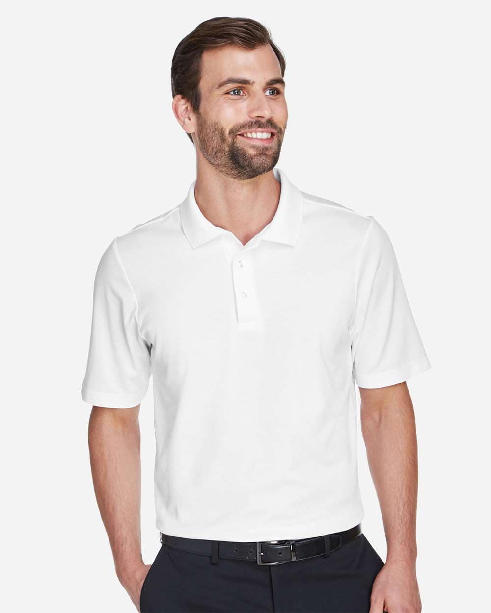 Men's CrownLux Performance® Plaited Polo - DG20
