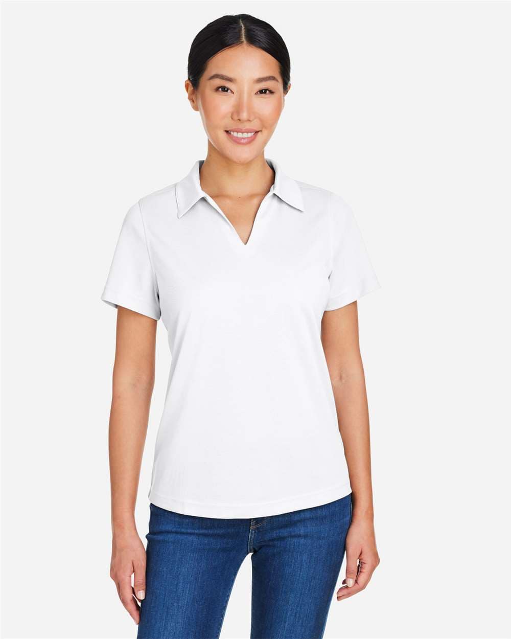Women's Market Snag Protect Mesh Polo - CE104W