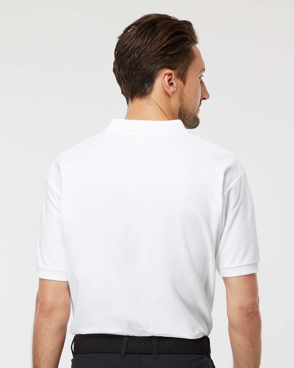 Ring-Spun Piqué Polo - 7002 - Image 3