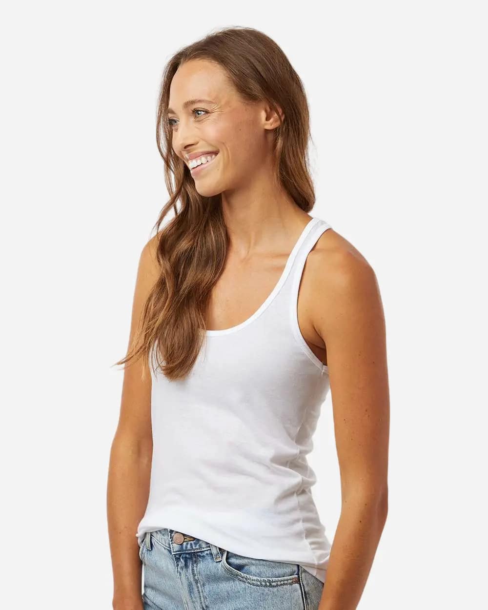 Women's Racerback Blend Tank - 3590 - Image 2