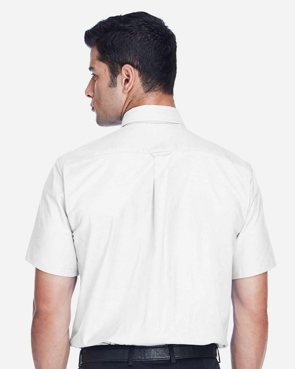Men's Oxford Short Sleeve with Stain-Release - M600S - Image 3