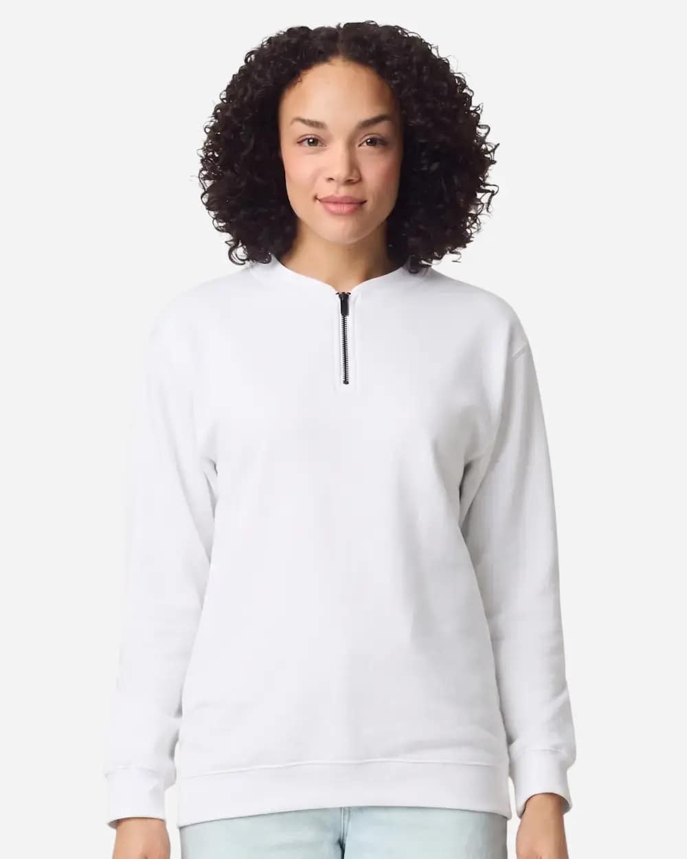 Unisex Softstyle® Midweight 1/4 Zip Sweatshirt - SF008
