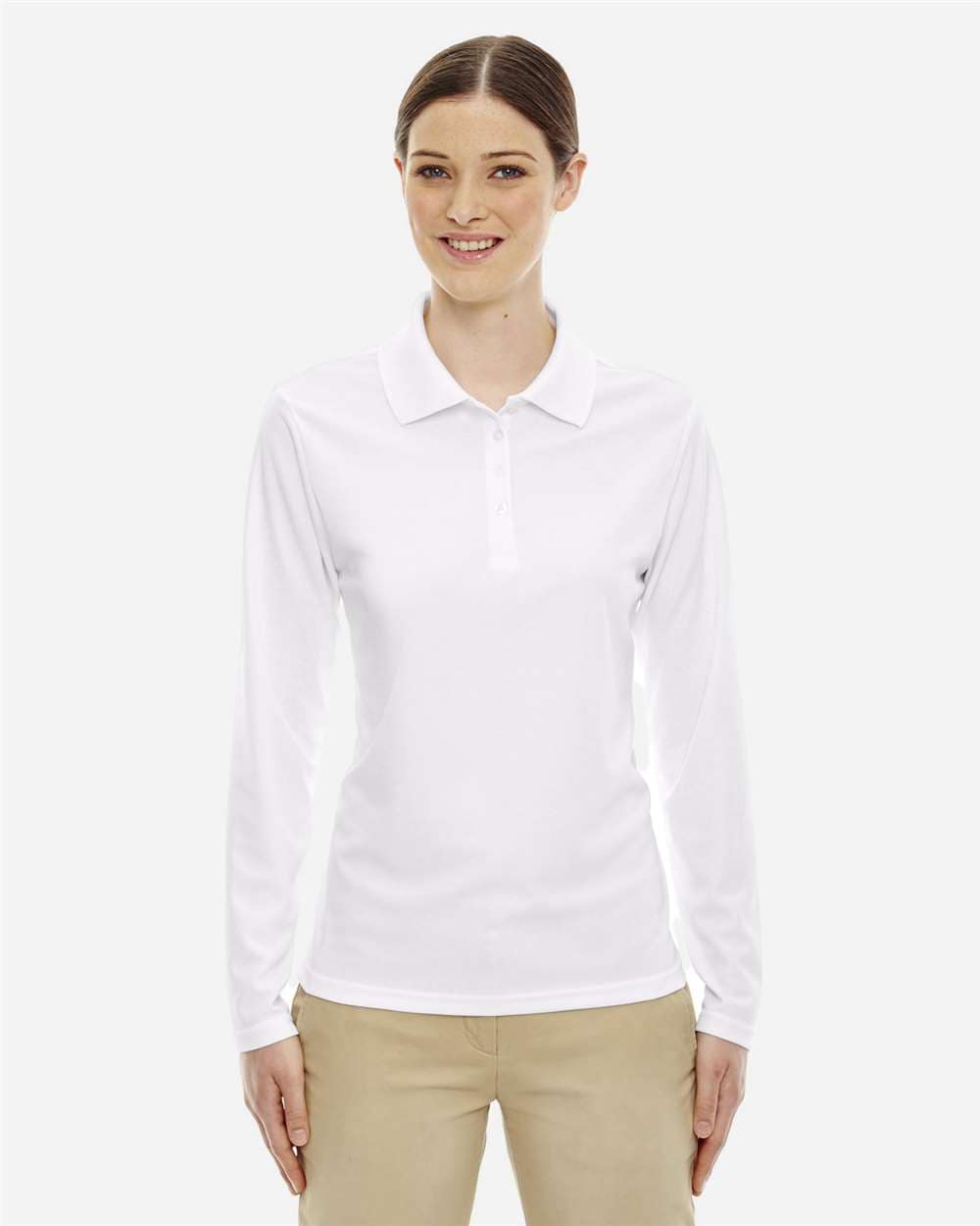 Women's Pinnacle Performance Long Sleeve Piqué Polo - 78192