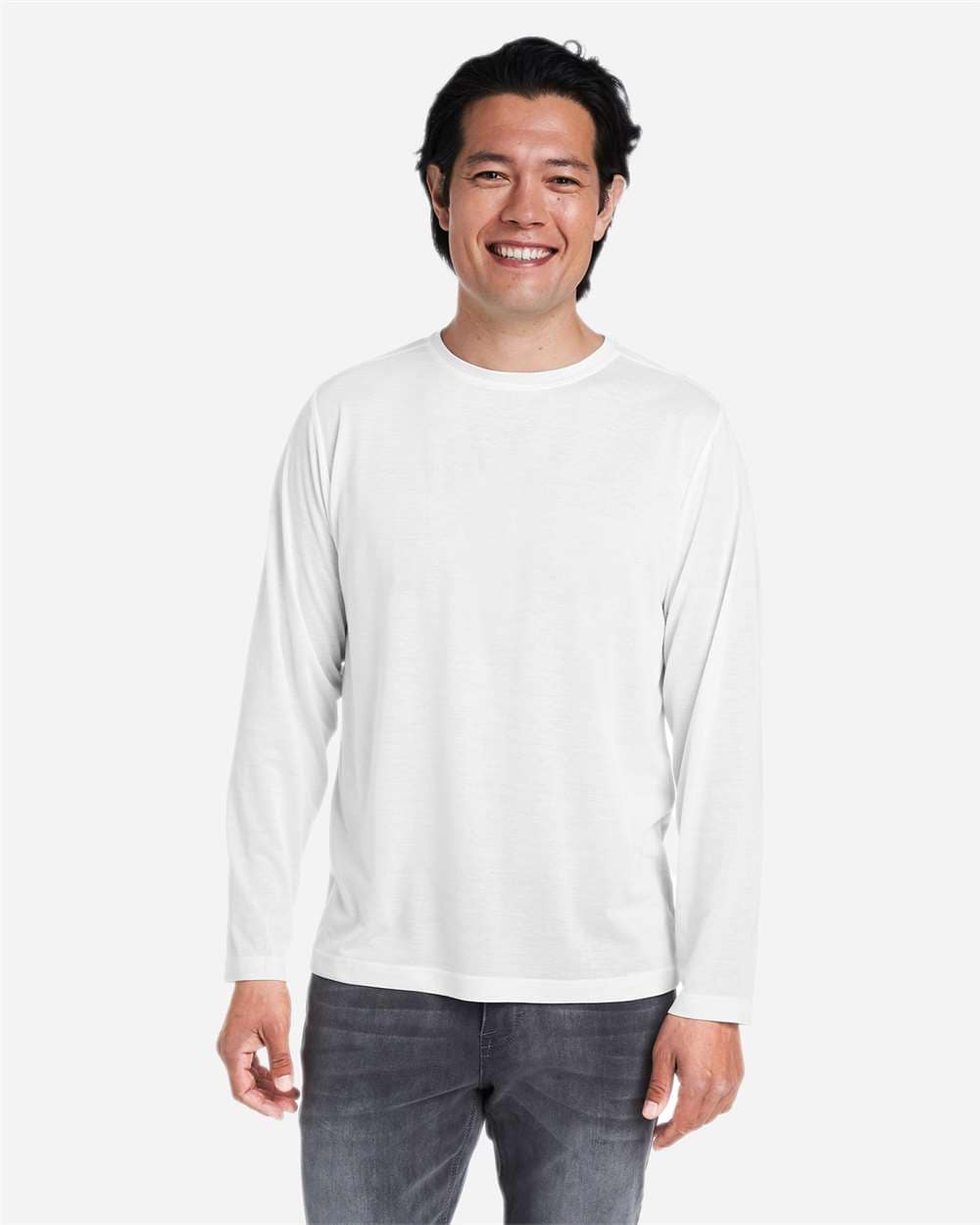 Unisex Fusion ChromaSoft™ Performance Long Sleeve T-Shirt - CE111L