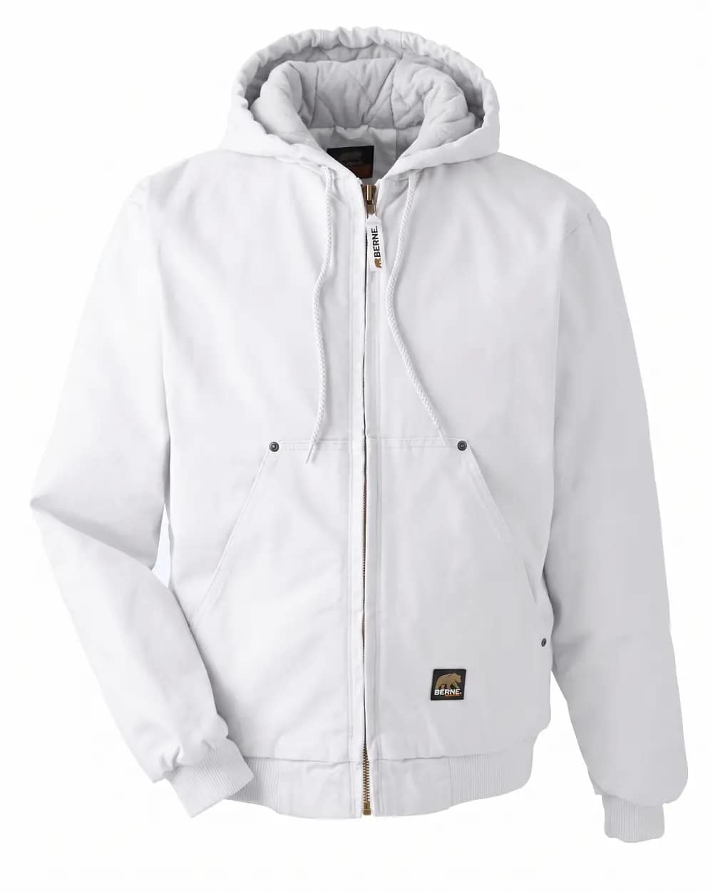 Men's Heartland Washed Cotton Duck Hooded Jacket - HJ375 - Image 4