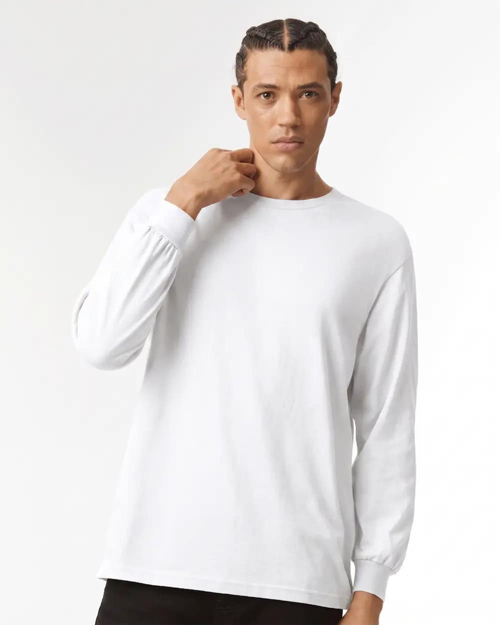 Unisex Heavyweight Cotton Long Sleeve Tee - 1304
