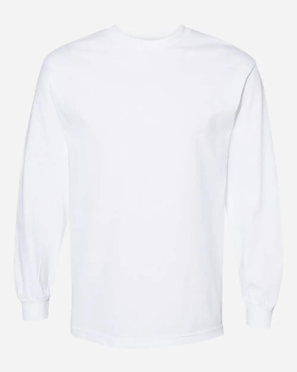 Unisex Heavyweight Cotton Long Sleeve Tee - 1304 - Image 2