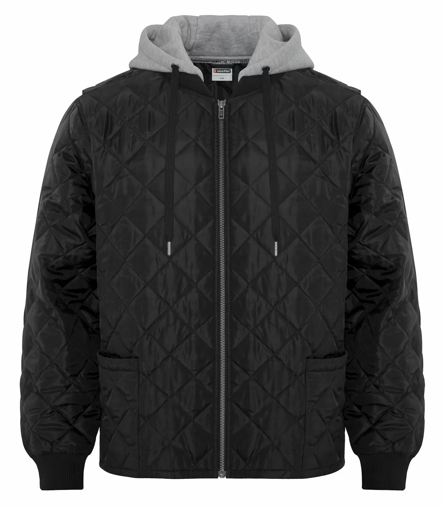 ATC WeRK™ QUILTED HOODED FREEZER JACKET. WeRK7611H - Image 4