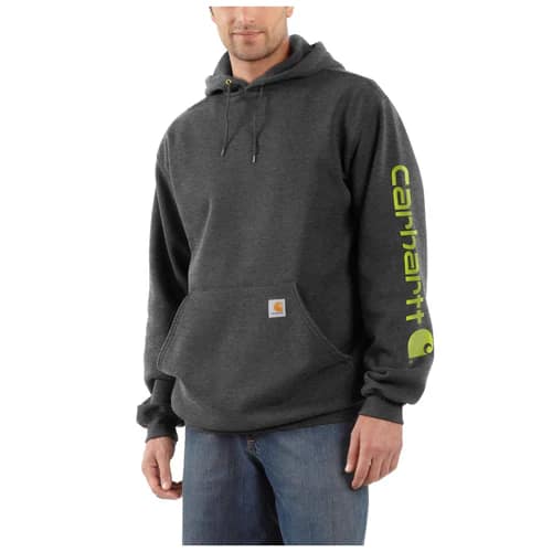 K288 - Carhartt Loose Fit Midweight Logo Sleeve Sweatshirt (Stocked In Canada) - Image 2