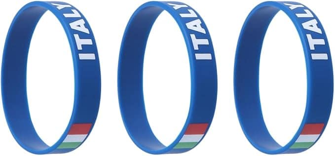 Italy rubber silicone bracelet
